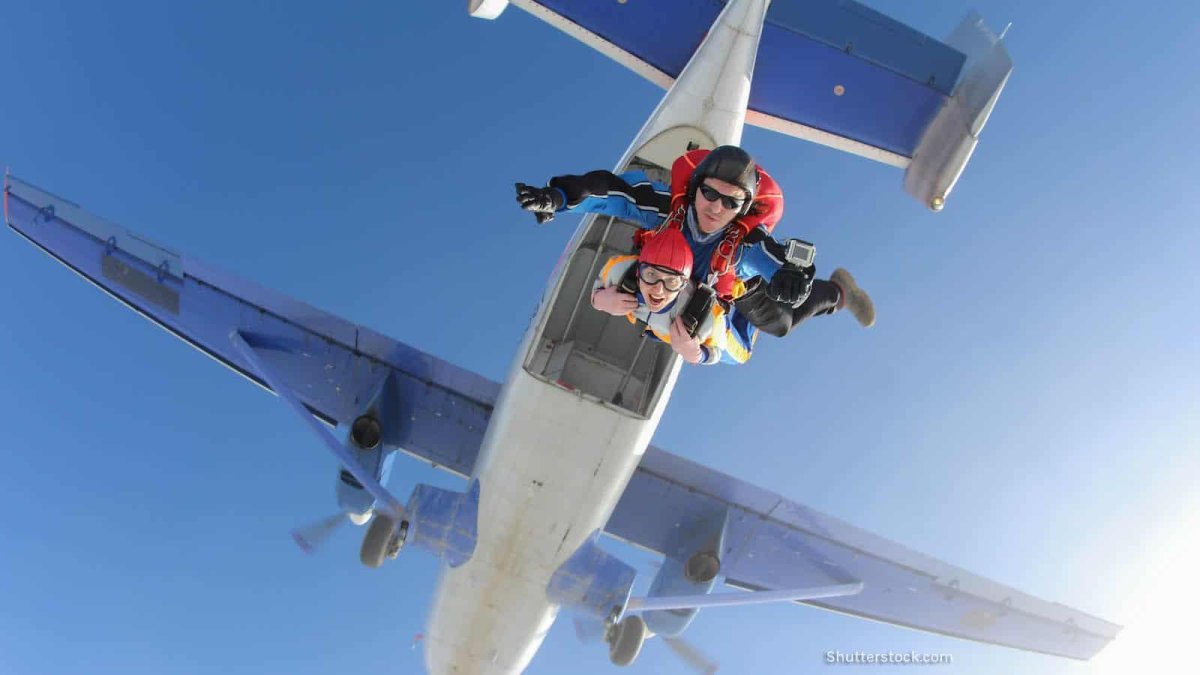 Jumping out of plane