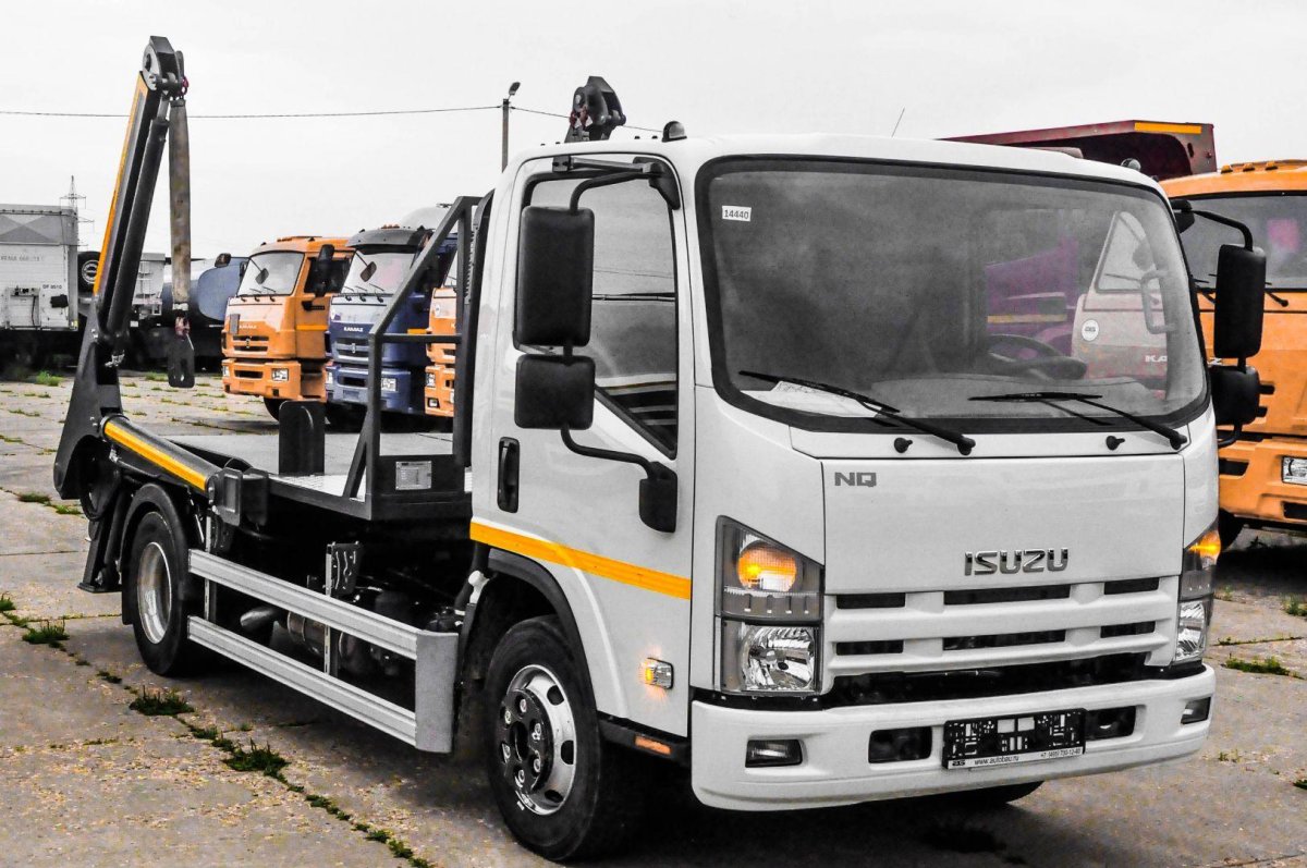 Isuzu nqr90 шасси
