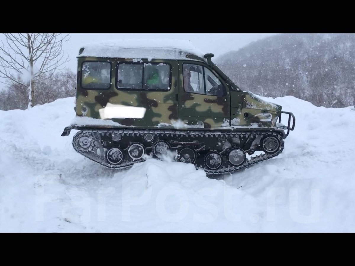 Снегоболотоход хаски