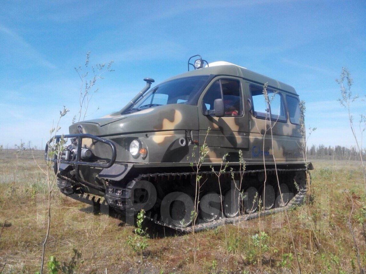 Гусеничный снегоболотоход ГАЗ 3409 Бобр