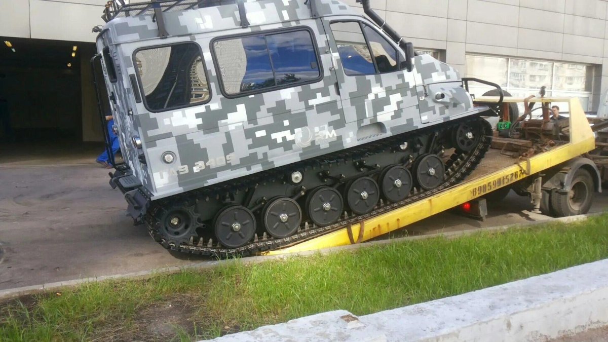 Гусеничный Транспортер ГАЗ 47