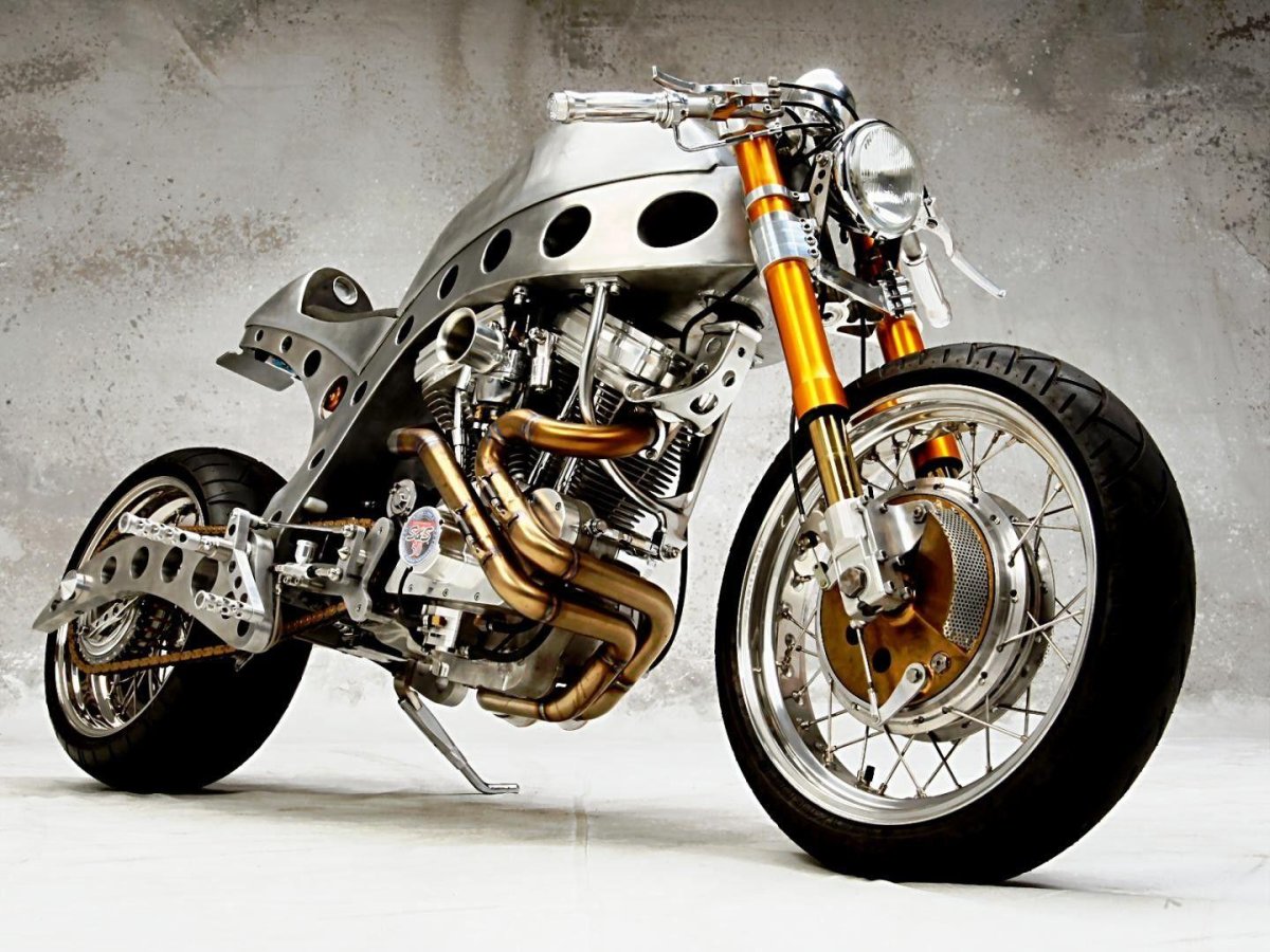 Мото кастом стимпанк