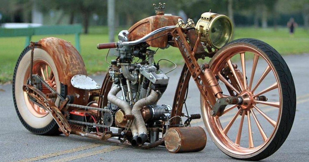 Мотоциклы в стиле Рэт кастом