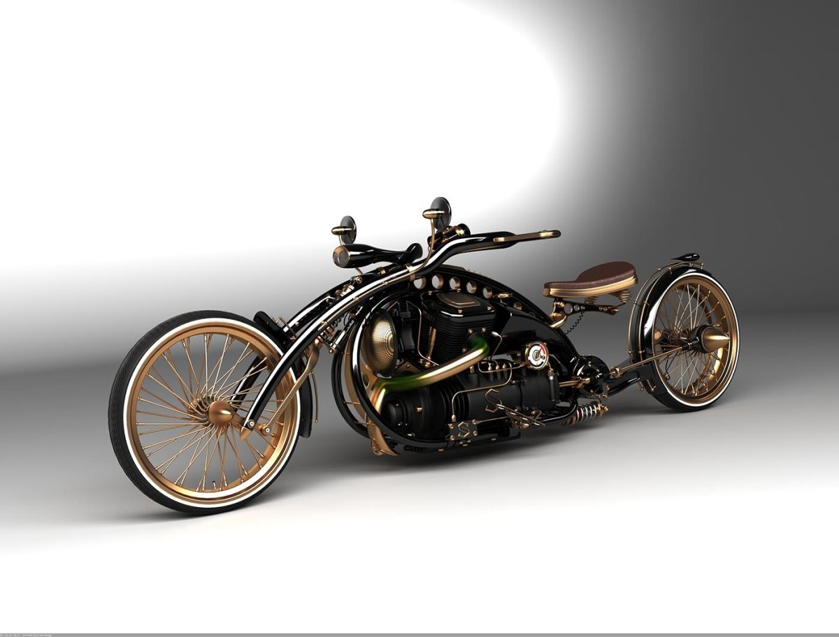 Харли деаетсон стимпанк
