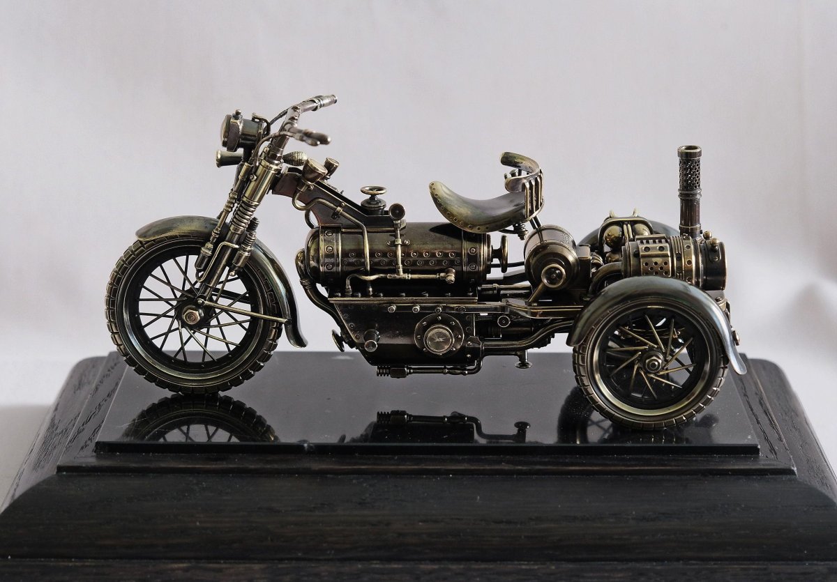Steampunk мотоцикл
