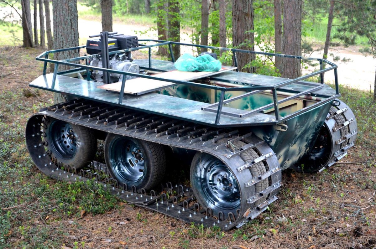 Вездеходы болотоходы самоделки
