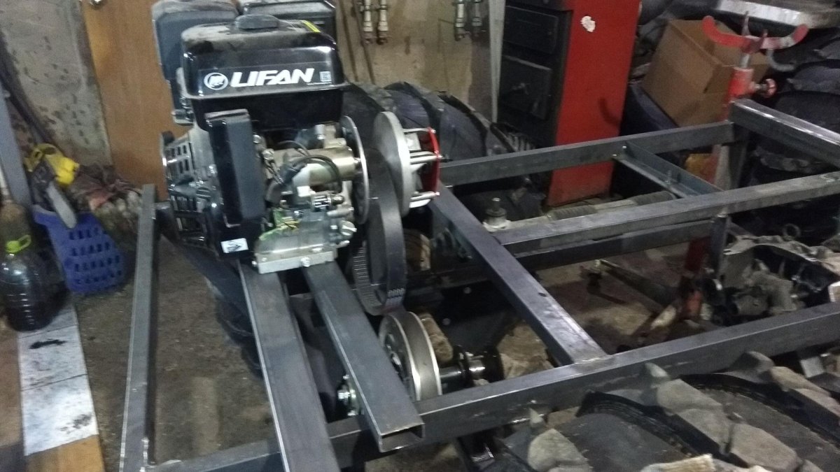 Переломка вездеход Варан