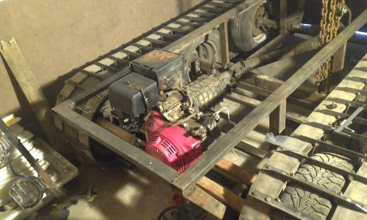 Вездеход с двигателем Лифан 15 л.с