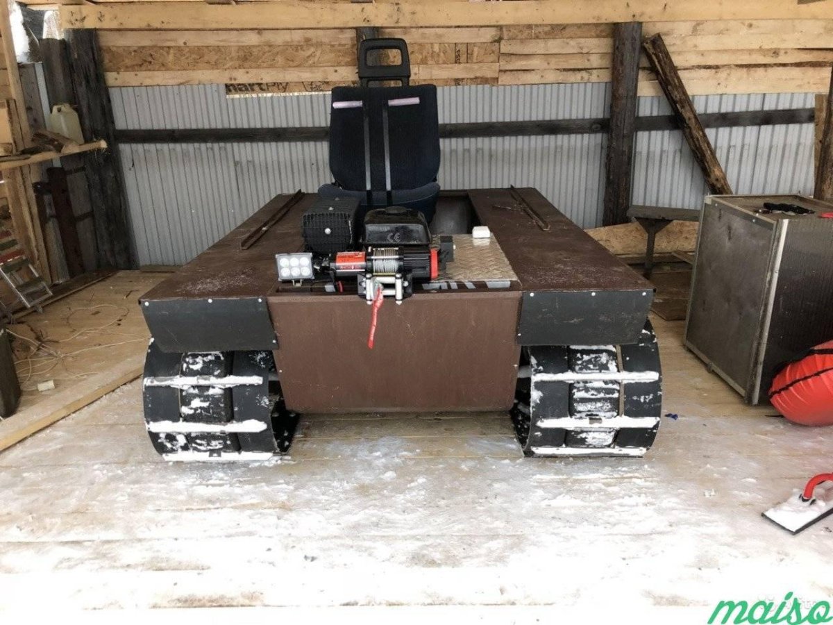 Гусеничный вездеход с двигателем Лифан