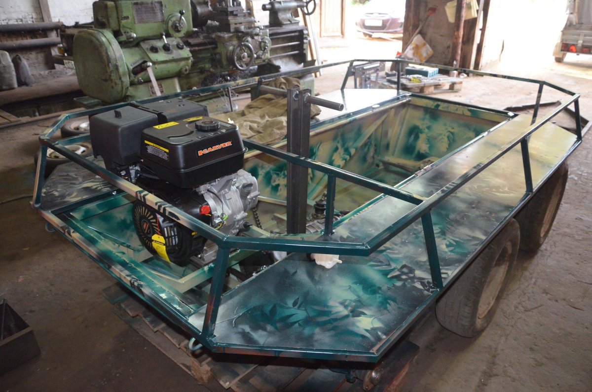 Гусеничный вездеход Юкон чертежи