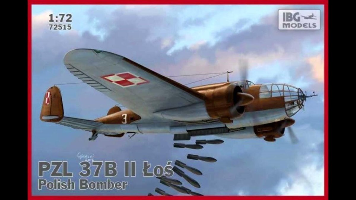 ПЗЛ 37 Лось бомбардировщик