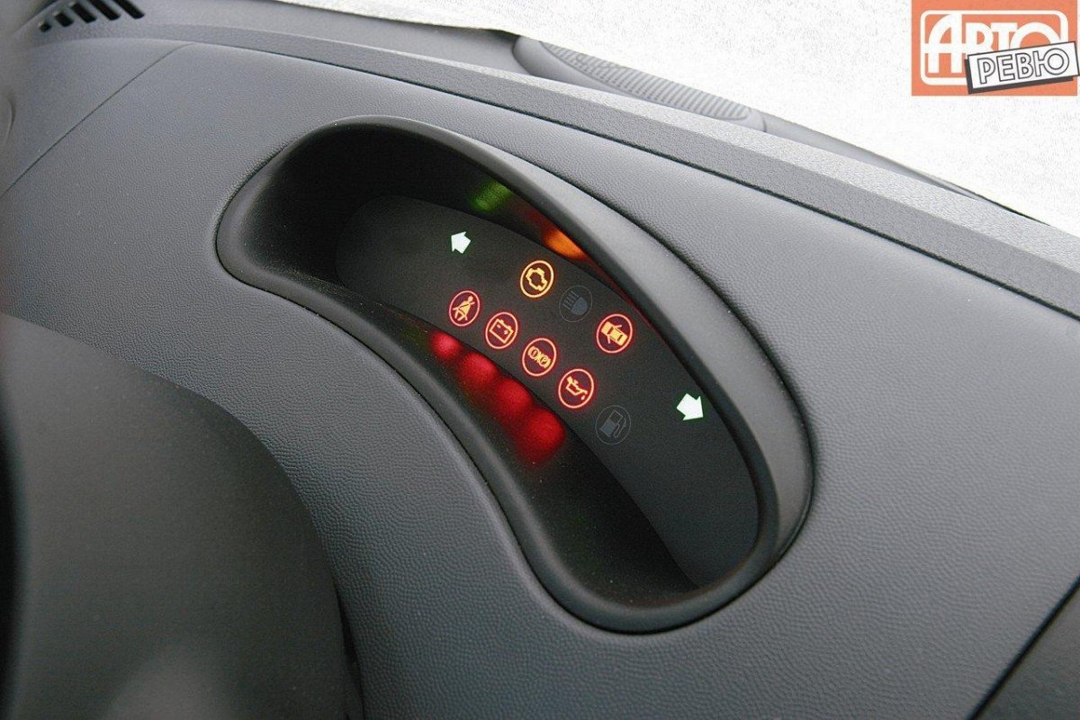 Шевроле Спарк приборная панель