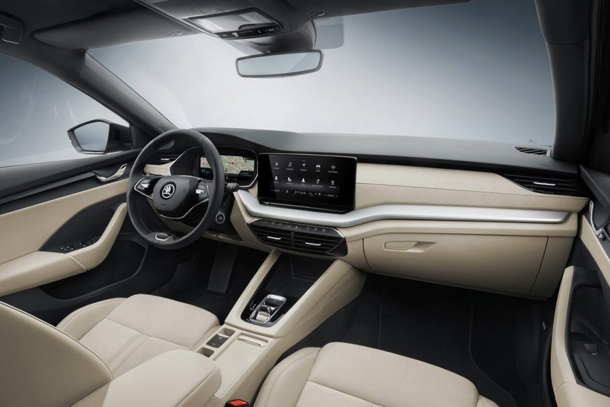 Škoda Octavia 2021 салон