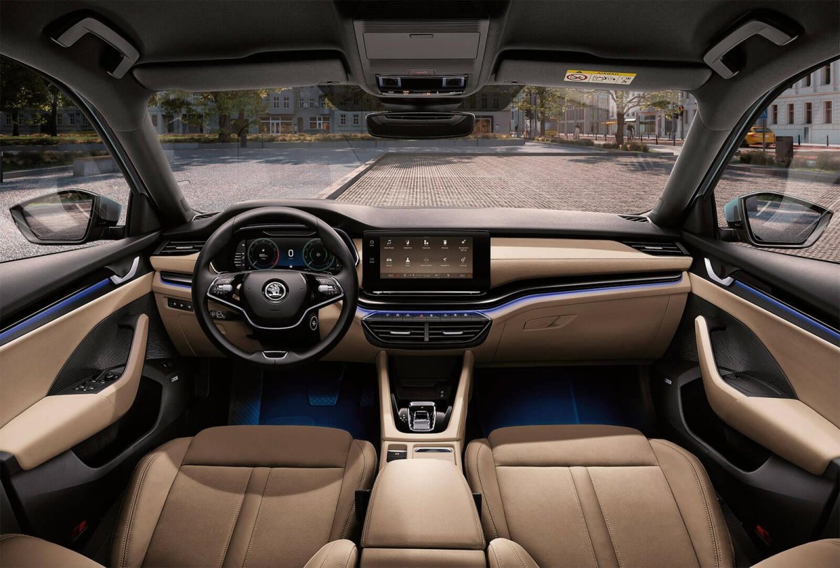 Skoda Octavia 2021 салон
