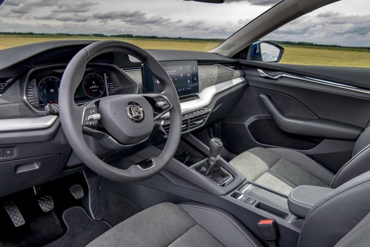 Шкода Октавия а8 салон