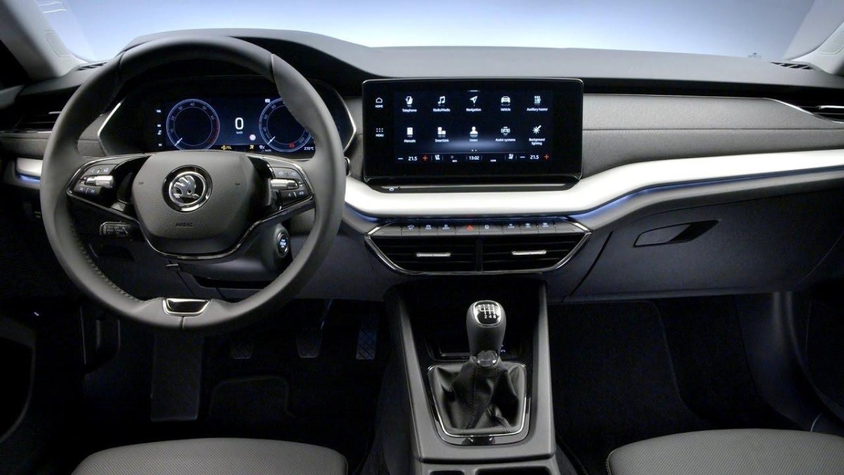 Škoda Octavia 2021 салон
