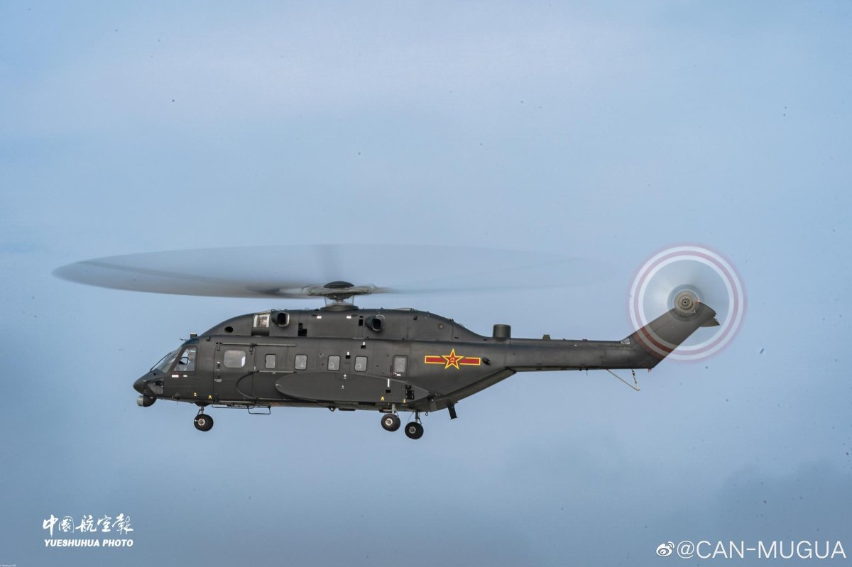 Китайский вертолет z-8l