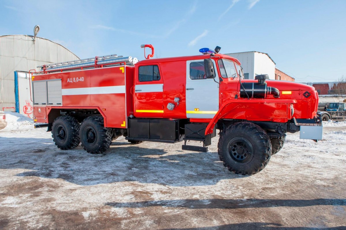АЦ 8.0 40 Урал 4320