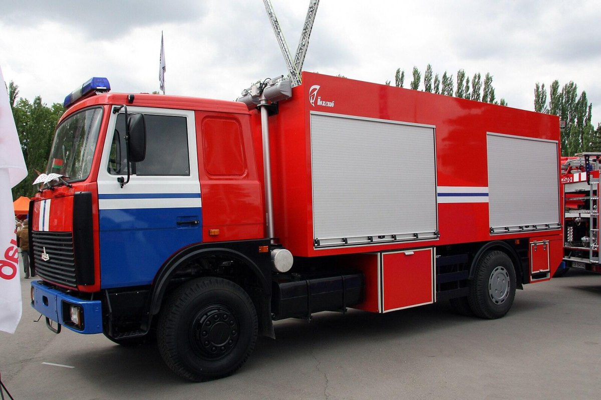 МАЗ 5336 пожарная машина