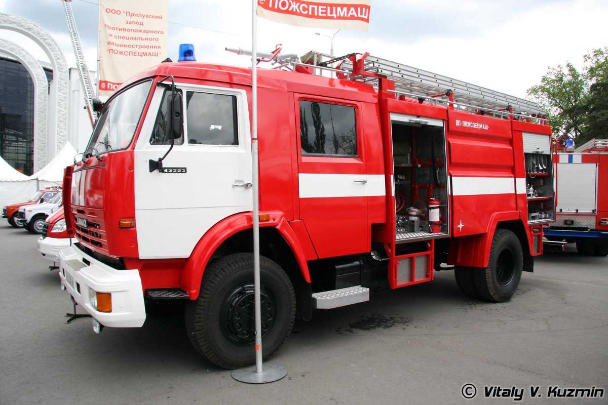 Пожарный КАМАЗ 43253