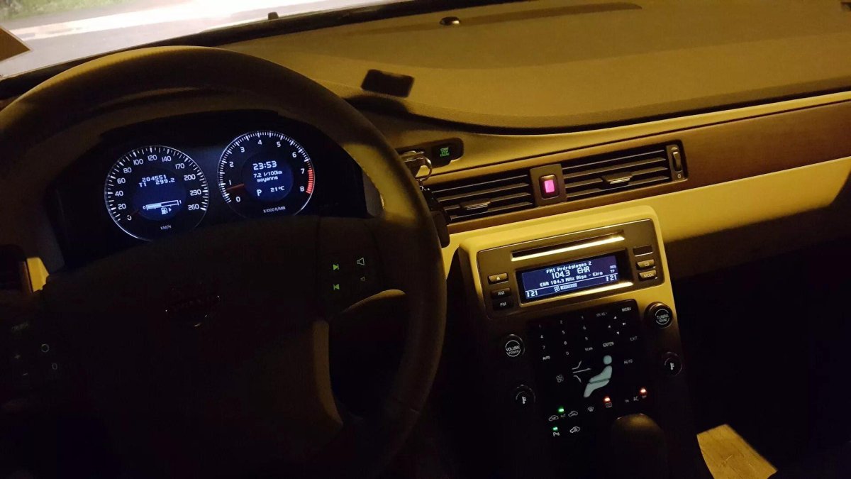 Volvo s80 2008 ночь