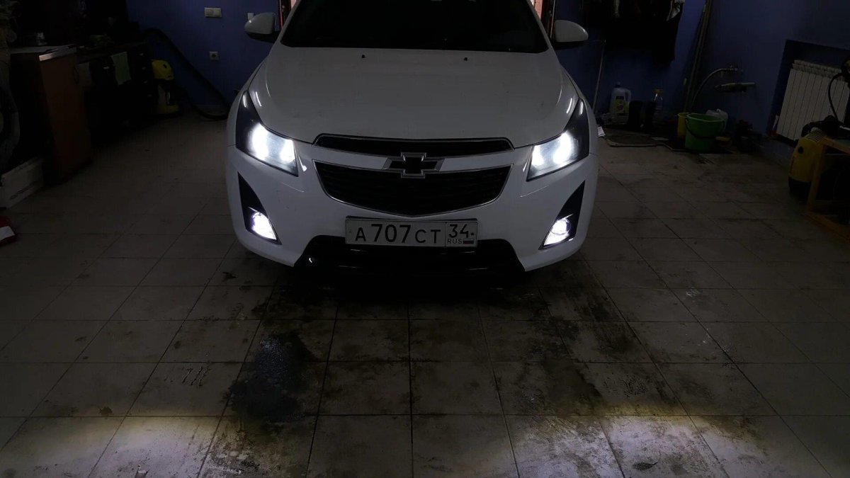 Led ПТФ Chevrolet Cruze