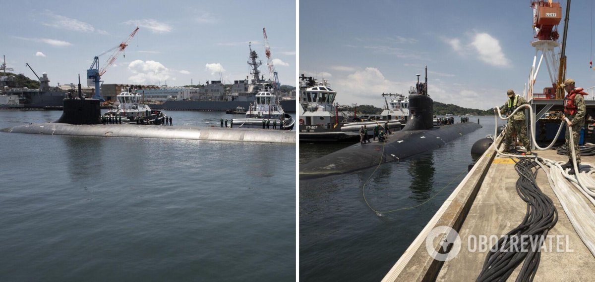 Американская АПЛ столкнулась