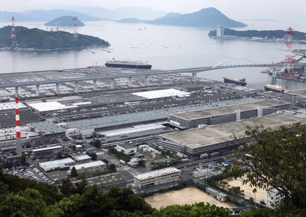 Завод Мазда в Хиросиме