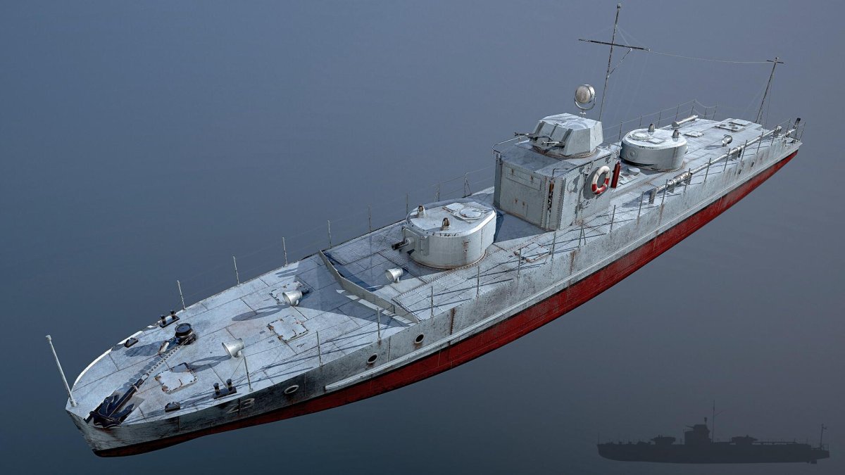 Речной бронекатер 1124