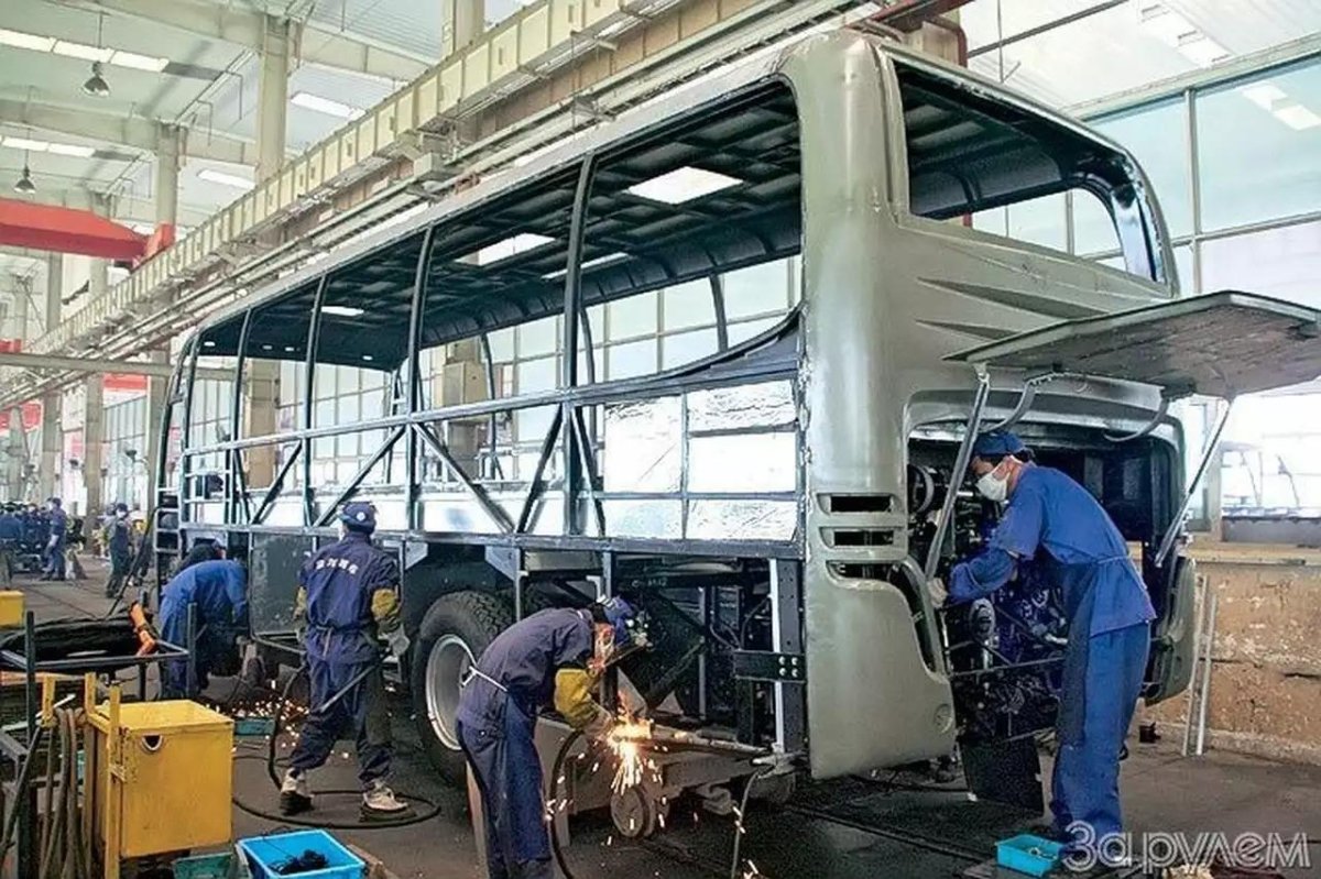 Каркас кузова автобуса