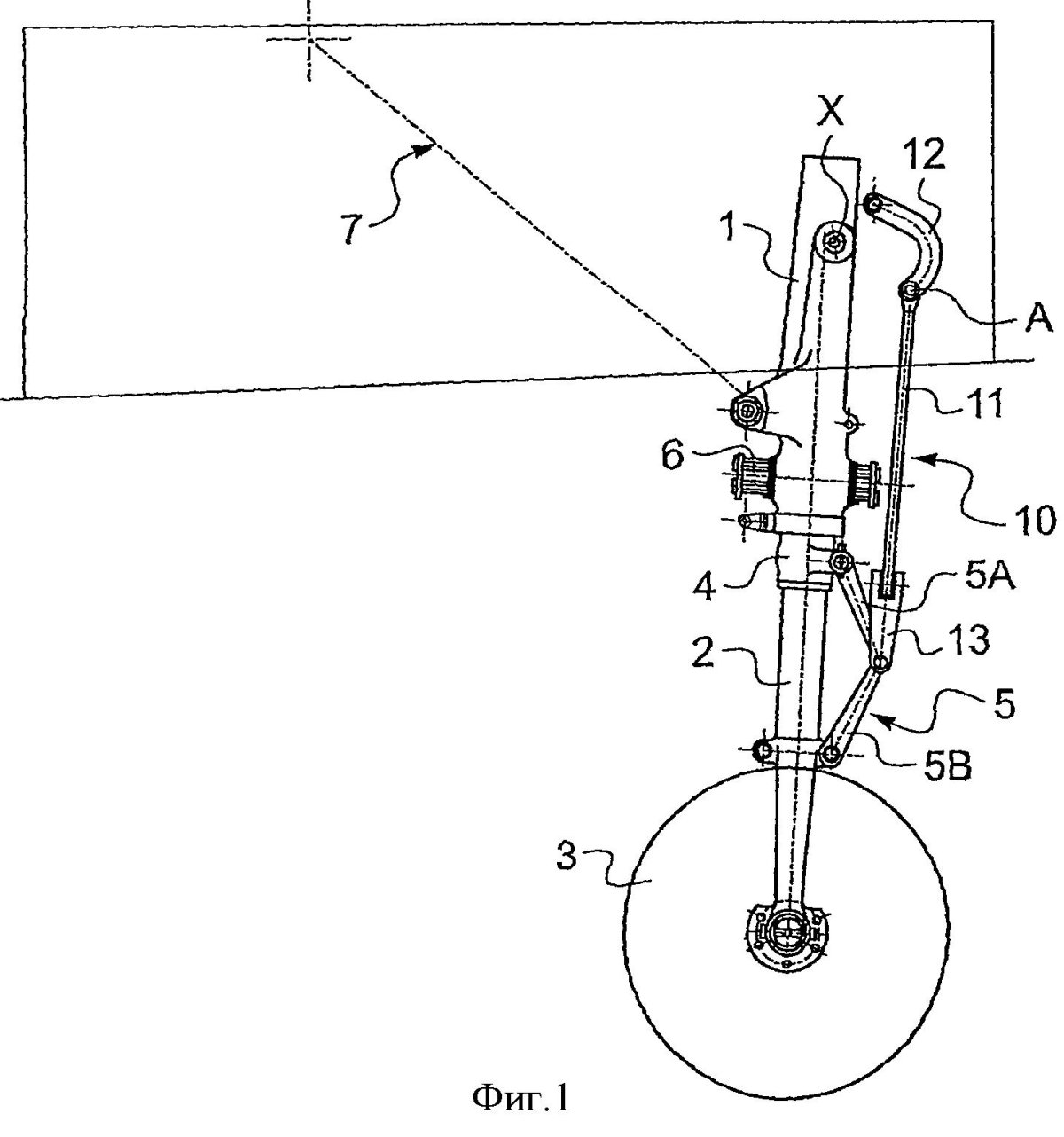 Жидкостно газовый амортизатор шасси самолета