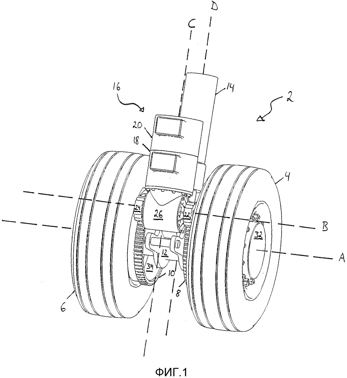Строение пневматика шасси