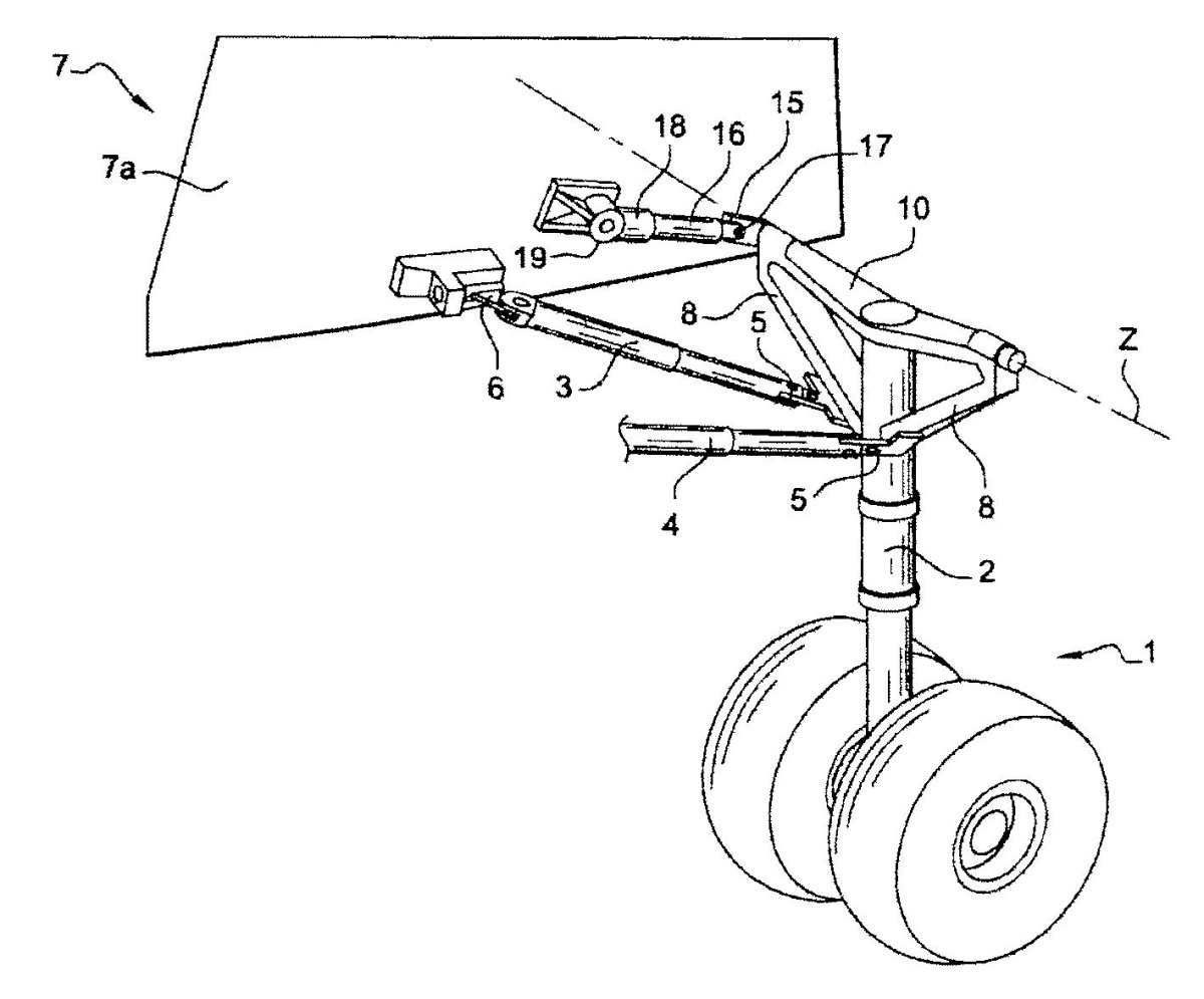 Передняя опора шасси SSJ 100