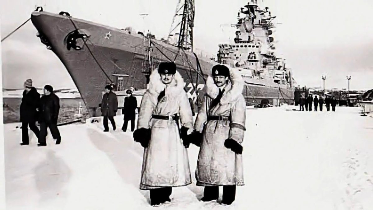 Северный флот БПК Адмирал Нахимов