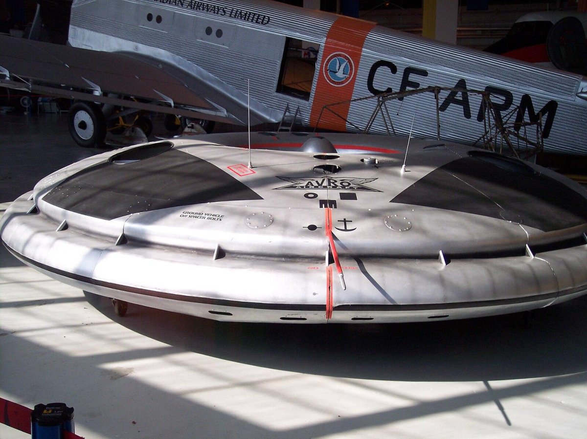 Летающая тарелка vz - 9 Avrocar