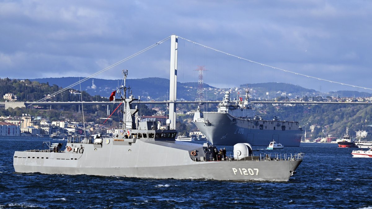 Турецкий военный флот сегодня