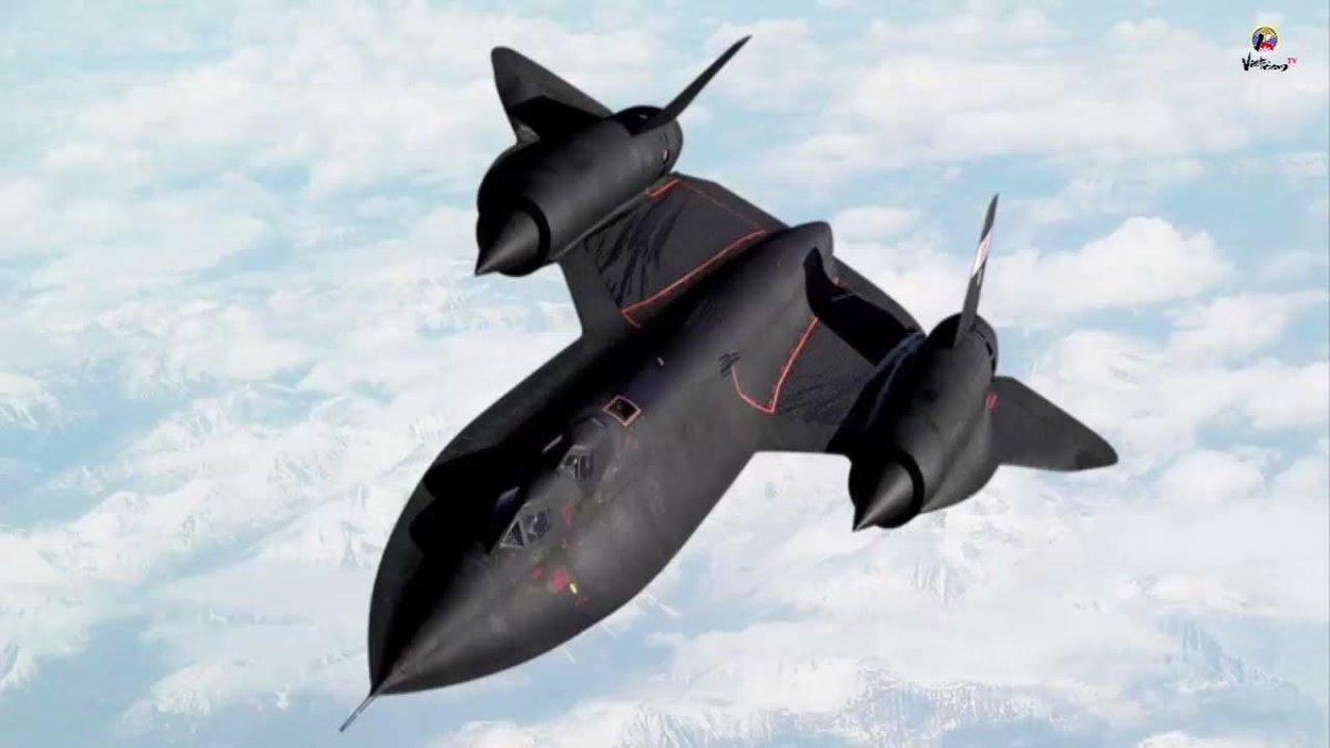 Локхид SR-71 чёрный Дрозд