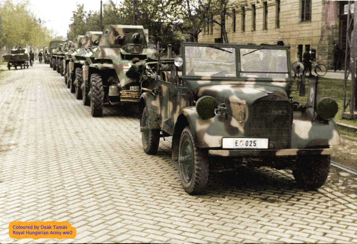 Венгерские военные автомобили второй мировой