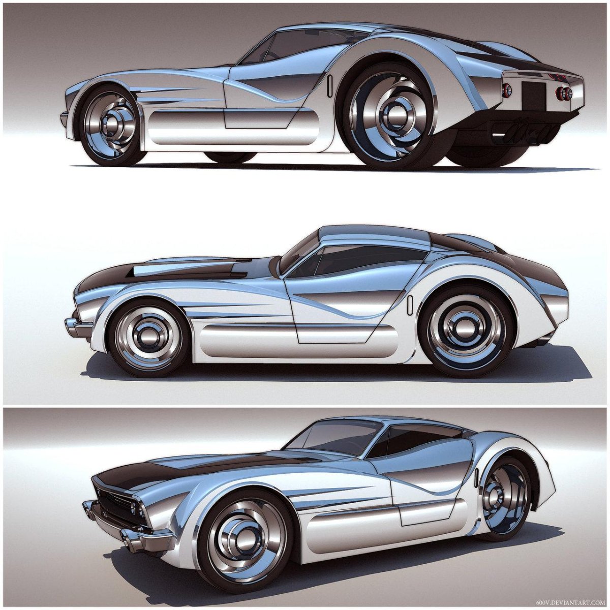 Форд Мустанг концепт арт