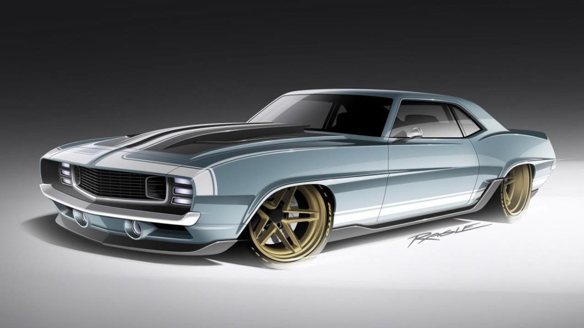 Шевроле Камаро Мускул кар