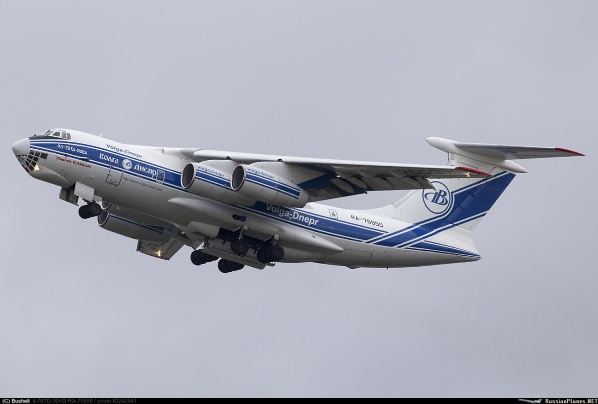 Ил-76 Волга Днепр Владимир Коккинаки