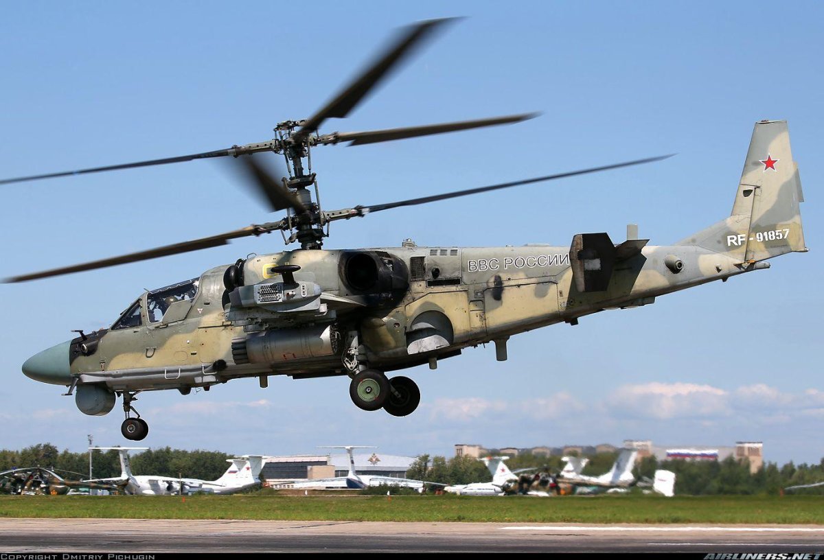 Вертолёт к-52 Аллигатор