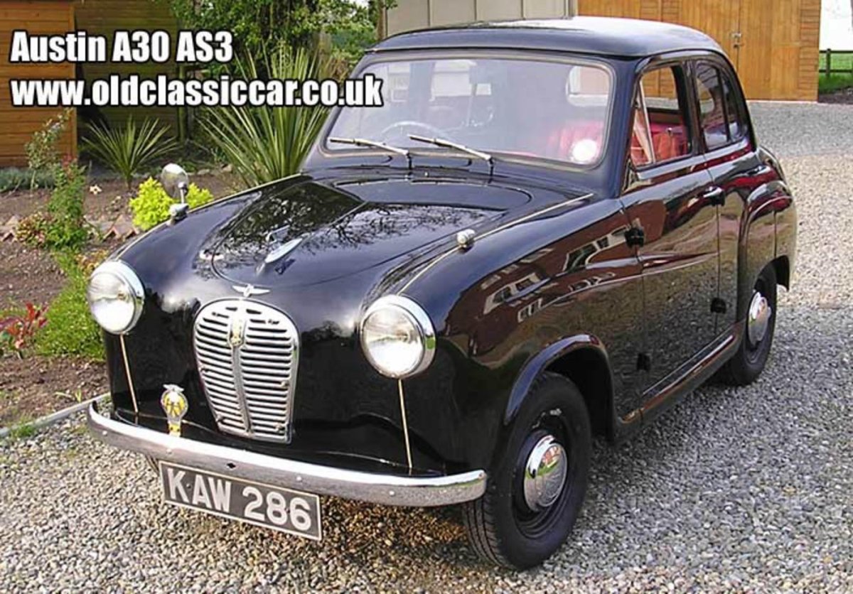 Austin a35 спереди
