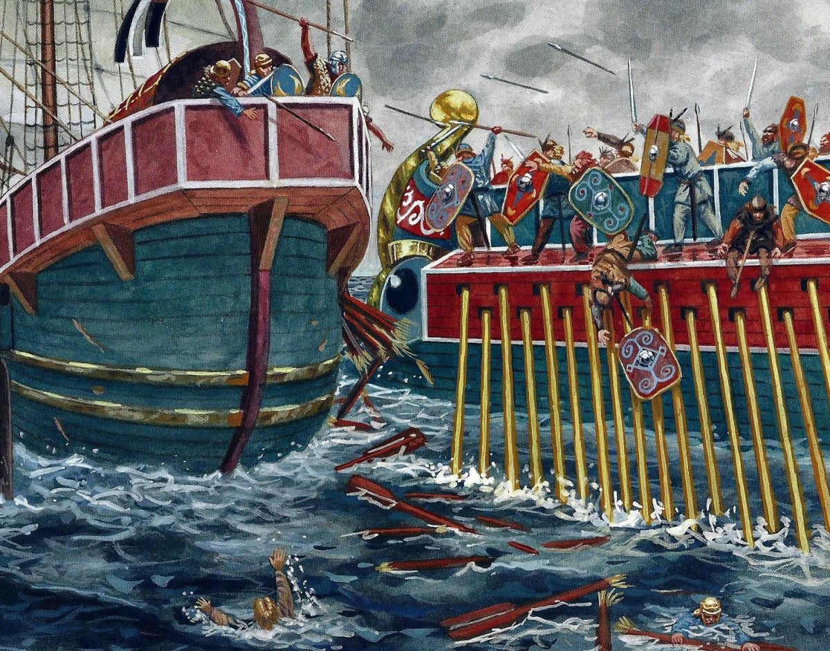 Древний Рим флот