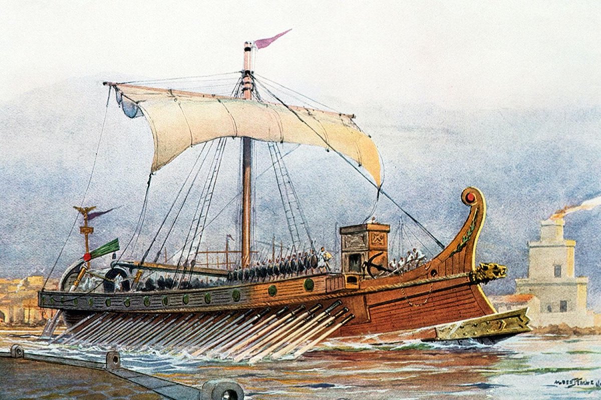 Roman Warship