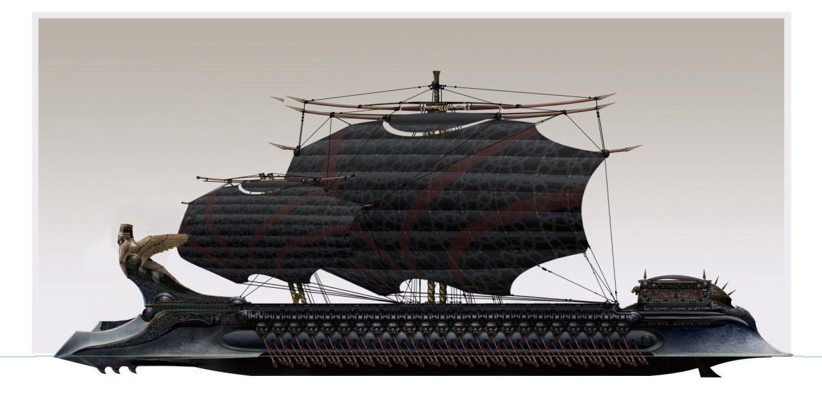 Трирема корабль