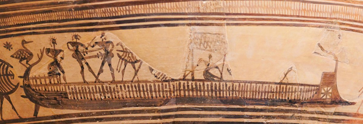 Галеры минойцев