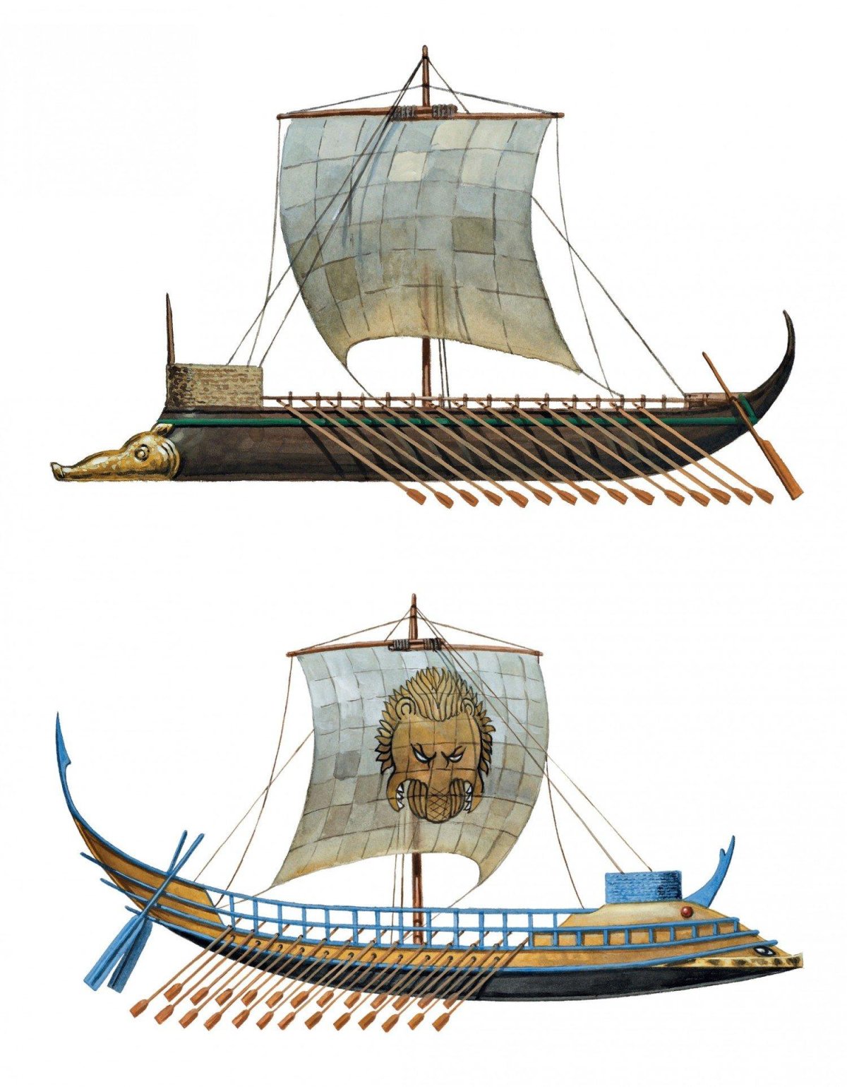 Корабли древнего Крита