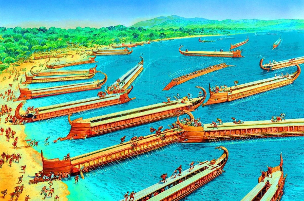 Триеры в древней Греции