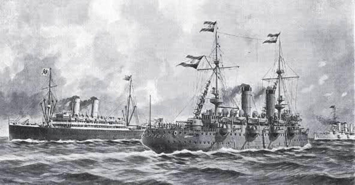 Испанский крейсер Кардинал Cisneros